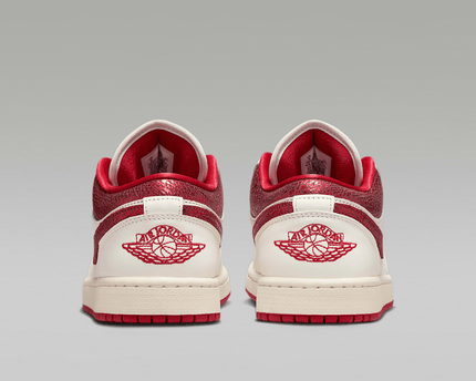Men's Air Jordan 1 Low SE Team Red Shoes