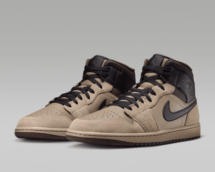 Men's Air Jordan 1 Mid SE Baroque Brown Shoes