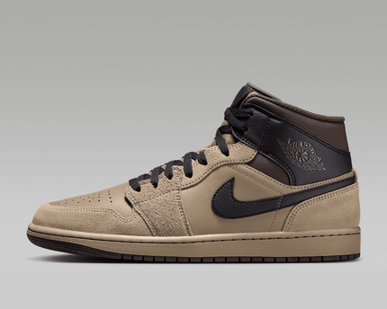 Men's Air Jordan 1 Mid SE Baroque Brown Shoes