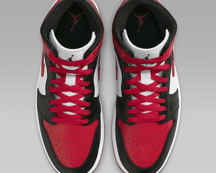 Men's Air Jordan 1 Mid SE Gym Red Shoes