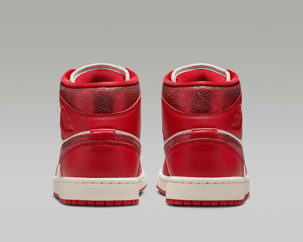 Men's Air Jordan 1 Mid SE Team Red Shoes