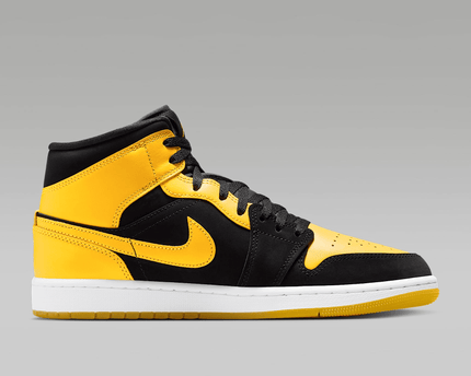 Men's Air Jordan 1 Mid SE Varsity Maize Shoes