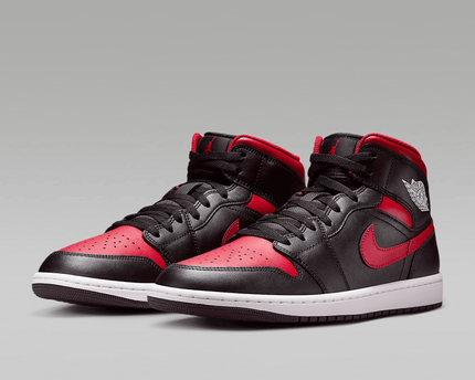 Men's Air Jordan 1 Mid SE Varsity Red Shoes