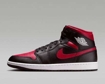 Men's Air Jordan 1 Mid SE Varsity Red Shoes