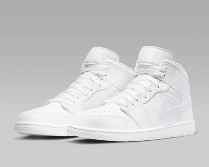 Men's Air Jordan 1 Mid SE White Shoes