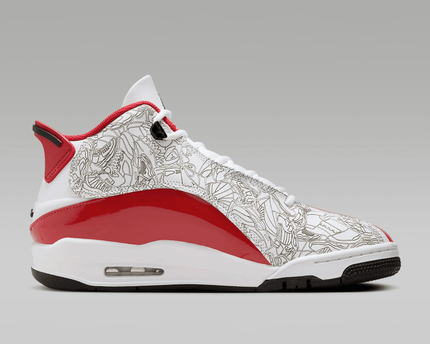 Men's Nike Air Jordan Dub Zero Varsity Red Shoes