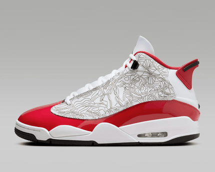 Men's Nike Air Jordan Dub Zero Varsity Red Shoes