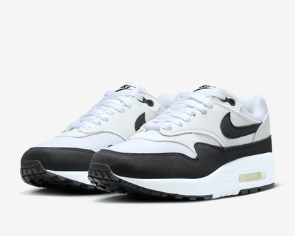 Men's Nike Air Max 1 WhiteBlack Shoes