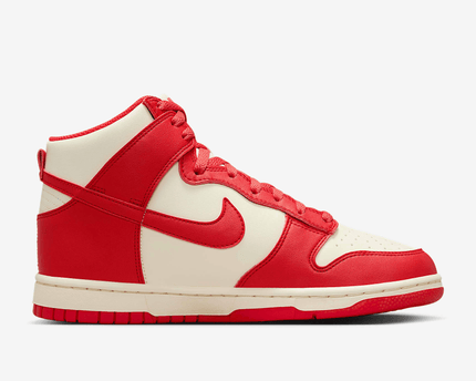 Men's Nike Dunk High Light Crimson Shoes