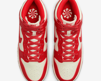 Men's Nike Dunk High Light Crimson Shoes