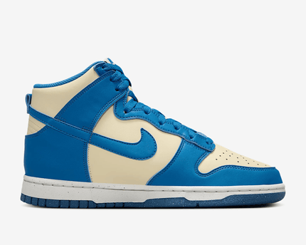 Men's Nike Dunk High Star Blue Shoes