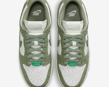 Men's Nike Dunk Low Premium Oil Green Shoes