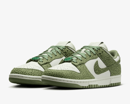 Men's Nike Dunk Low Premium Oil Green Shoes