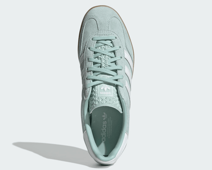 Men's Adidas Gazelle Indoor Ash Green Shoes