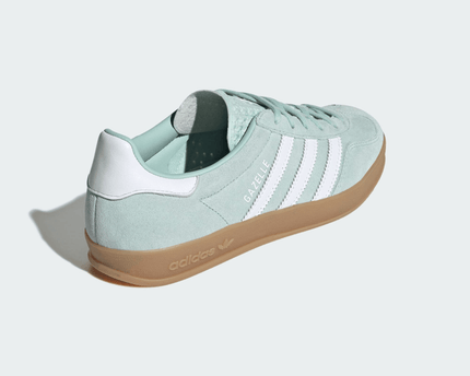 Men's Adidas Gazelle Indoor Ash Green Shoes