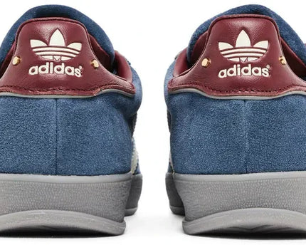 Men's Adidas Gazelle Indoor Crew Navy Burgundy Shoes