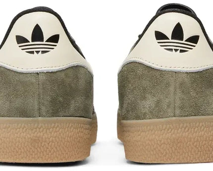 Men's Adidas Gazelle Indoor Olive Strata Gum Shoes