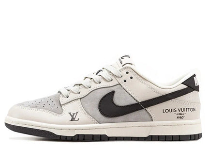 Men's SB Dunk Low x Louis Vuitton Grey Black Sneakers