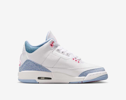 Men's Air Jordan 3 Retro Ã¢â‚¬Å“Denim Pink GlowÃ¢â‚¬Â Shoes