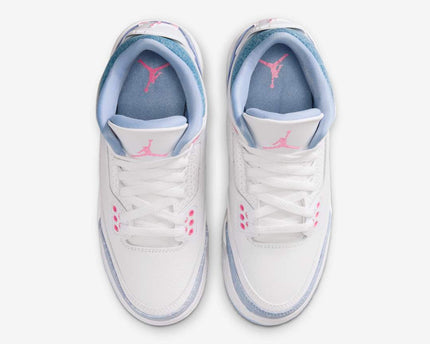Men's Air Jordan 3 Retro Ã¢â‚¬Å“Denim Pink GlowÃ¢â‚¬Â Shoes