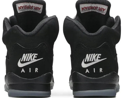 Men's Air Jordan 5 Black Metallic Shoes