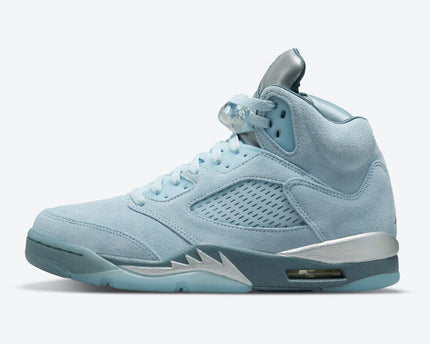 Men's Air Jordan 5 Blue Bird Shoes