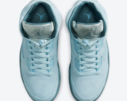 Men's Air Jordan 5 Blue Bird Shoes
