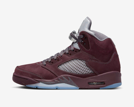 Men's Air Jordan 5 Burgundy Shoes