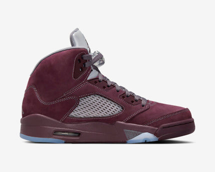 Men's Air Jordan 5 Burgundy Shoes