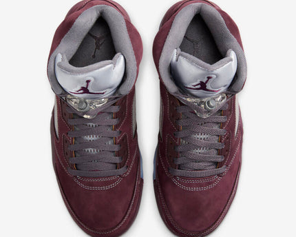 Men's Air Jordan 5 Burgundy Shoes