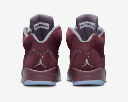 Men's Air Jordan 5 Burgundy Shoes