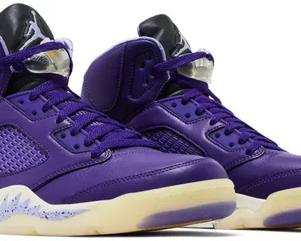 Men's DJ Khaled x Air Jordan 5 Retro 'We The Best - Court Purple' Shoes