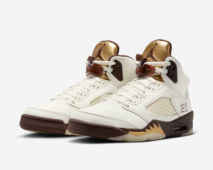 Men's Air Jordan 5 Golden Ticket Shoes