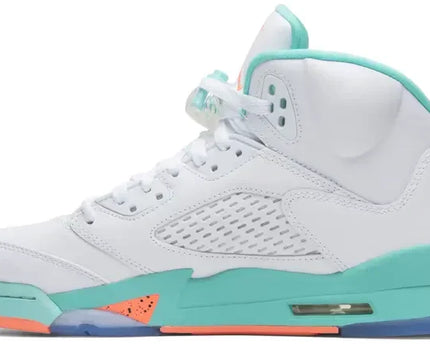 Men's Air Jordan 5 Light Aqua Shoes