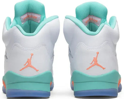Men's Air Jordan 5 Light Aqua Shoes