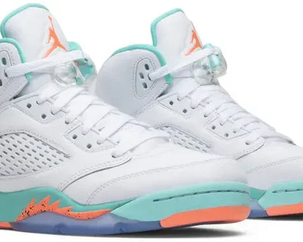 Men's Air Jordan 5 Light Aqua Shoes