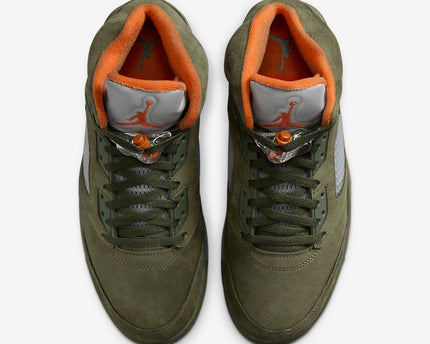 Men's Air Jordan 5 Olive Shoes