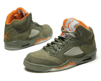 Men's Air Jordan 5 Olive Shoes