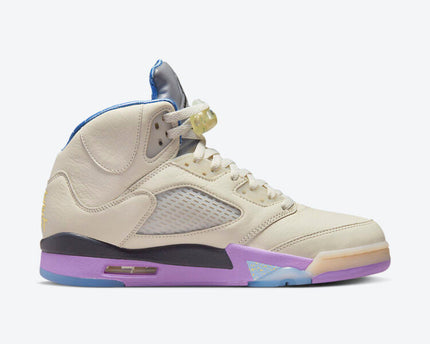Men's Air Jordan 5 Sail Shoes