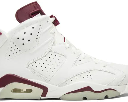 Men's Air Jordan 6 Maroon Shoes