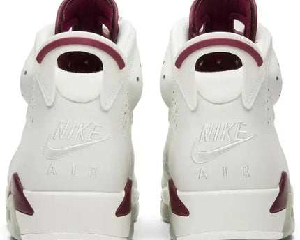 Men's Air Jordan 6 Maroon Shoes