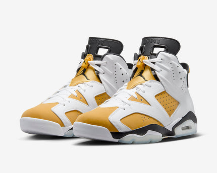 Men's Air Jordan 6 Yellow Ochre Shoes