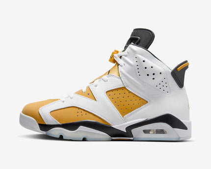 Men's Air Jordan 6 Yellow Ochre Shoes