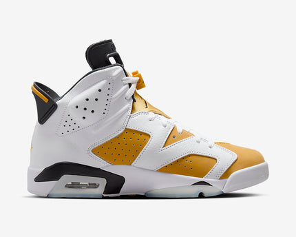 Men's Air Jordan 6 Yellow Ochre Shoes