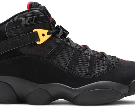 Men's Jordan 6 Rings 'Black Red Sulfur'' Shoes