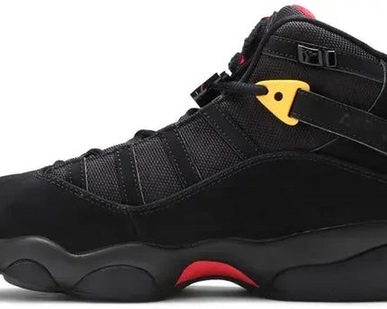 Men's Jordan 6 Rings 'Black Red Sulfur'' Shoes