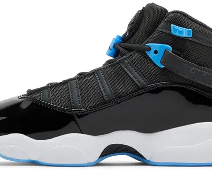 Men's Jordan 6 Rings 'Black University Blue'' Shoes