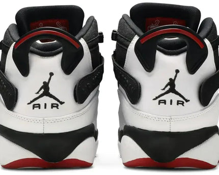 Men's Jordan 6 Rings 'Black White Gym Red' Shoes