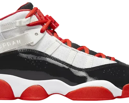 Men's Jordan 6 Rings 'White Black Team Orange' Shoes