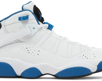 Men's Jordan 6 Rings 'White Dark Marina Blue' Shoes